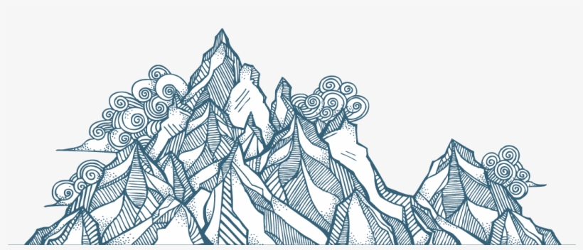 Mountain-top - Sketch, transparent png download