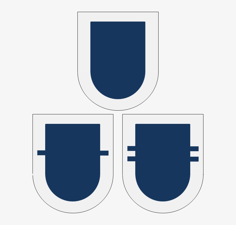 Us Army 325th Inf Reg Flashes - 1 325 Air Flash, transparent png download