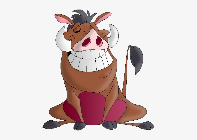 Pumbaa Flashes A Grin Ps D By Ldejruff - Portable Network Graphics, transparent png download