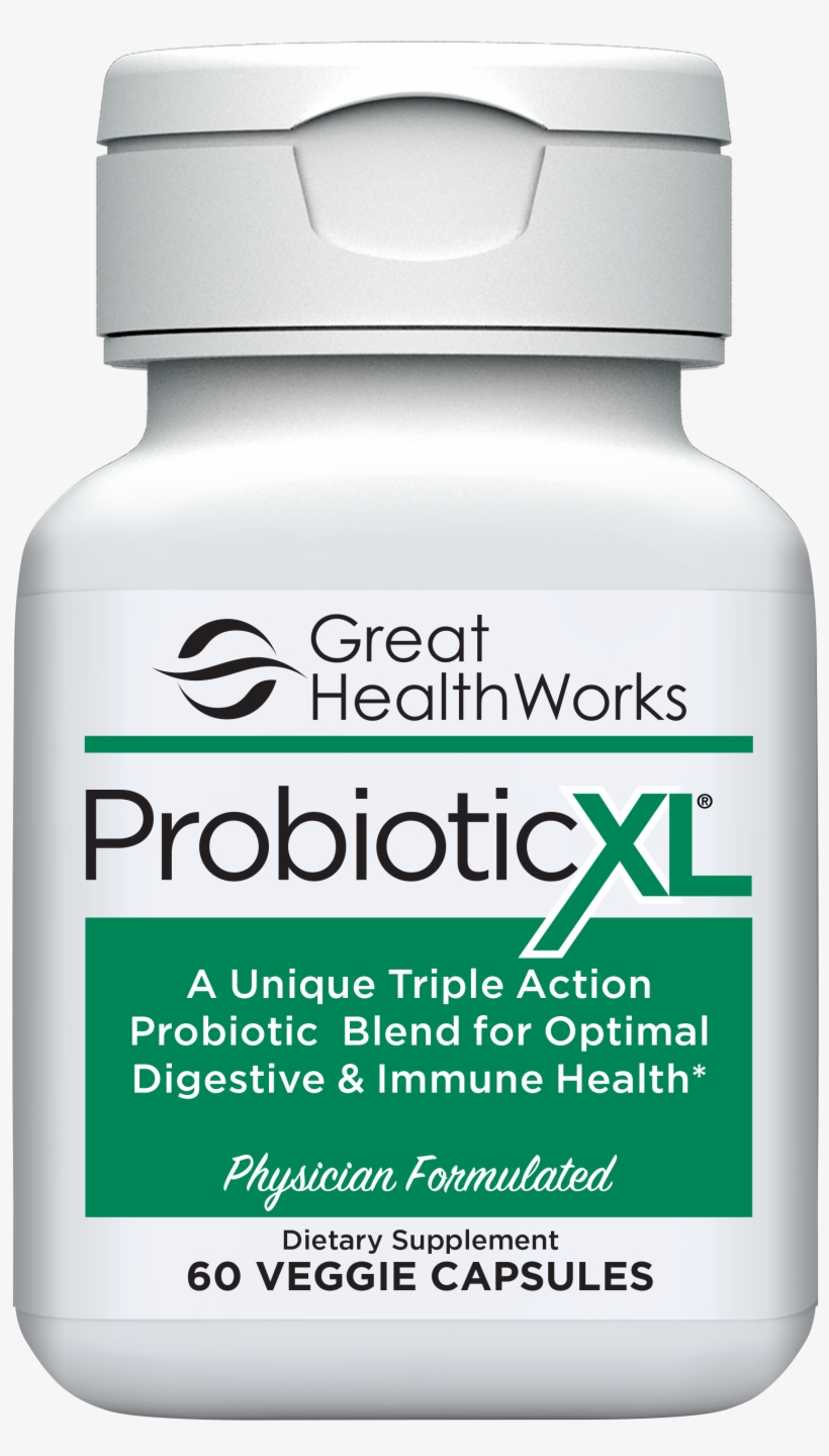 Probioticxl® Formulated For Optimal Digestive & Immune - Probioticxl 60 Count Premium Quality Dietary Supplement, transparent png download