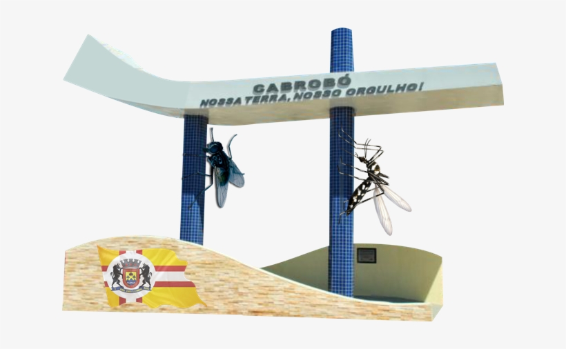 Portal Png Com Bandeira E Mosca - Glider, transparent png download