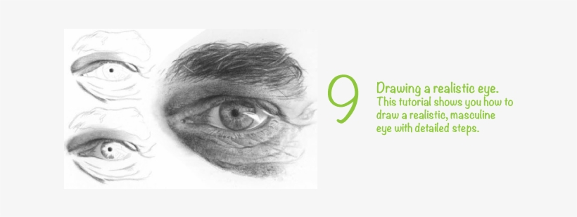 Leave A Comment - Drawing Eyes, transparent png download