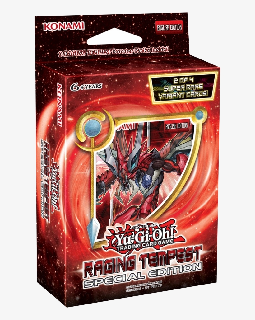 Yu Gi Oh - Yugioh Raging Tempest Special Edition, transparent png download