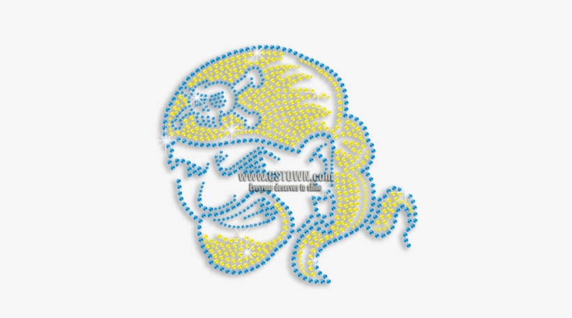 Cool Pirate Face Nailhead Iron On Transfer Design - Design, transparent png download