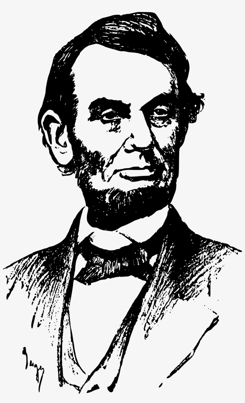 This Free Icons Png Design Of Abraham Lincoln Face, transparent png download
