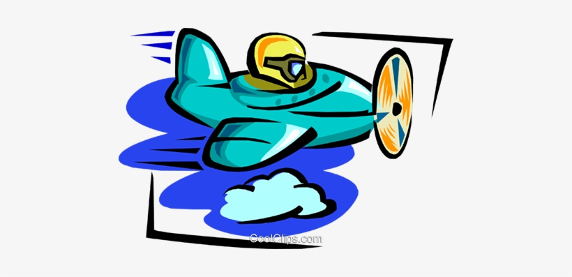 Small Plane Royalty Free Vector Clip Art Illustration, transparent png download