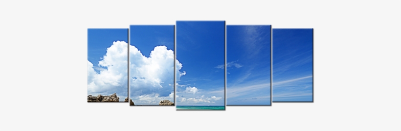 5 Panels L - Canvas, transparent png download