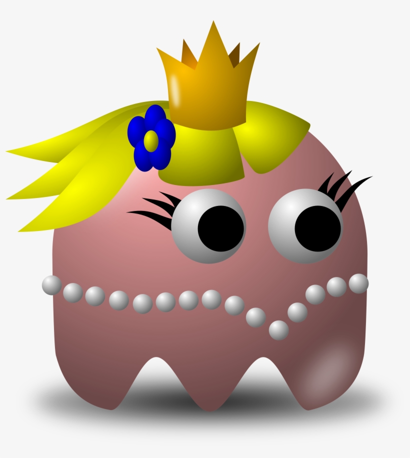 Princess Avatar Character Wearing Gold Crown - Princess Clip Art, transparent png download