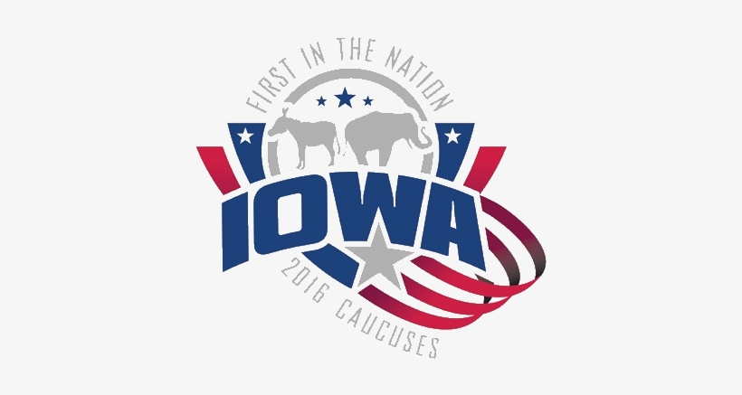 Two Images Promoting The Iowa Caucuses, Noting Their - Iowa Caucus, transparent png download