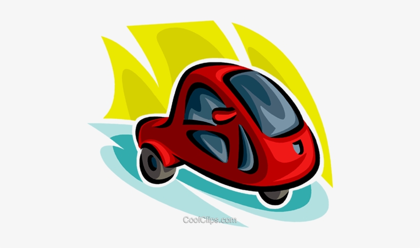 Cars Of The Future Royalty Free Vector Clip Art Illustration - Clipart On Future Cars, transparent png download