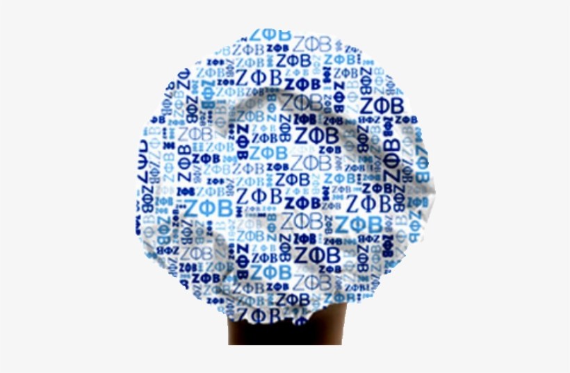 Zeta Phi Beta - Shower Cap, transparent png download