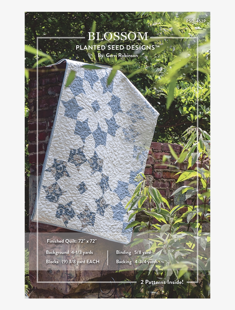 Blossom And Flower Patch Blossoms Patterns - Charming By Gerri Robinson, transparent png download