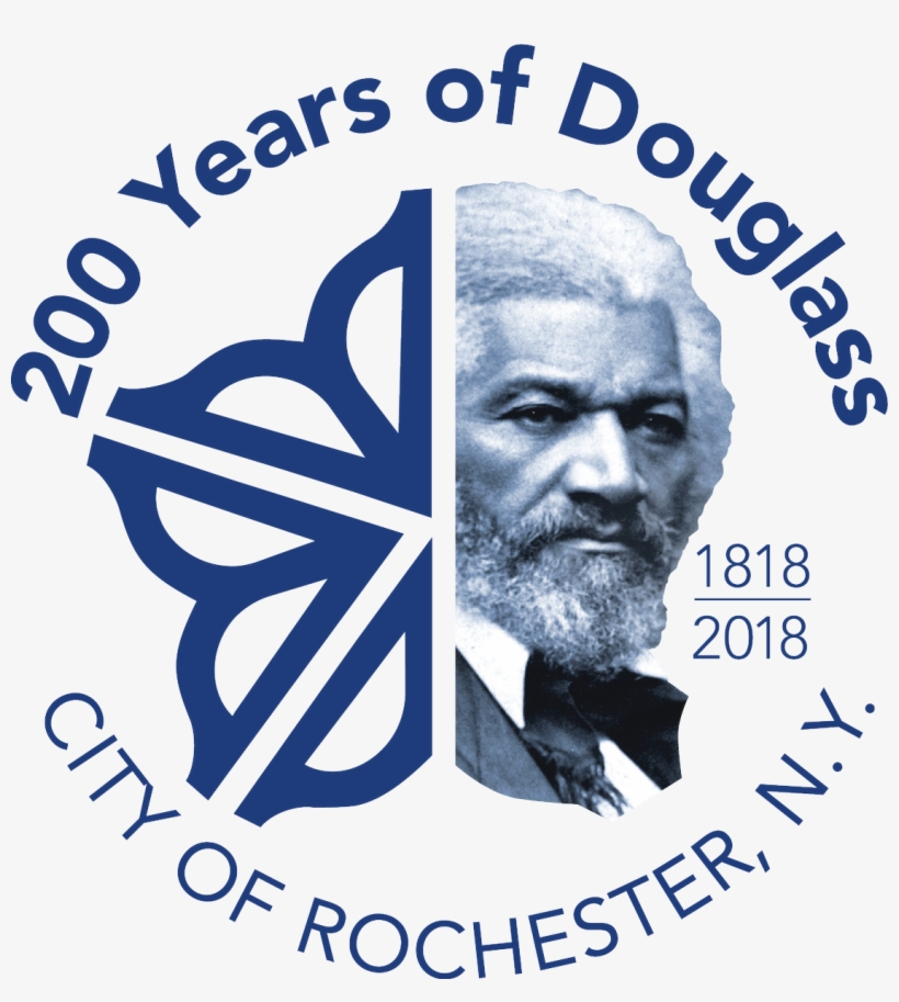 Frederick Douglass Library & - City Of Rochester Frederick Douglass Logo, transparent png download