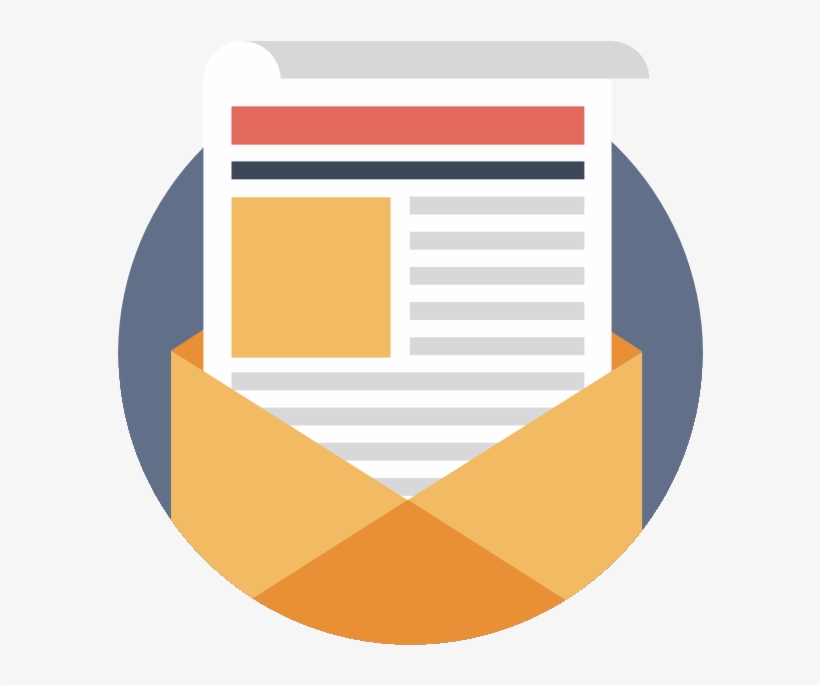 Susbscribe - Newsletter Graphic, transparent png download