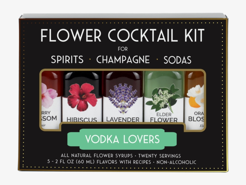 Deco Kit Black Front Vodka Lovers, transparent png download