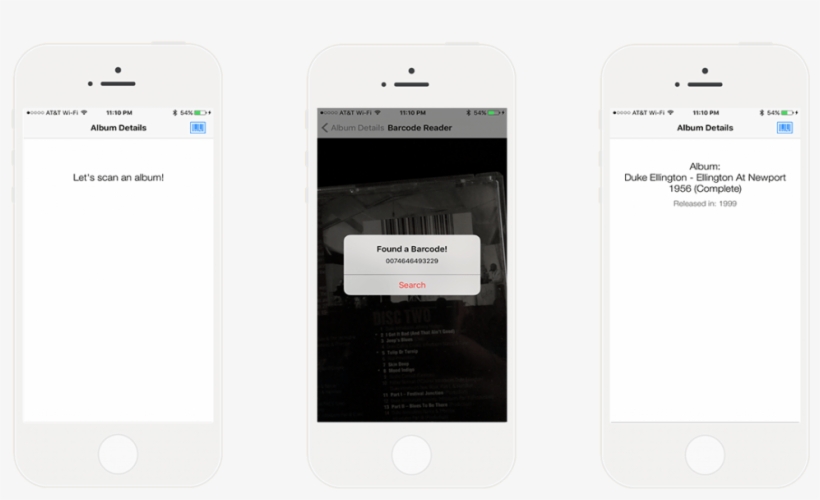 Simple Barcode App - Swift Barcode, transparent png download