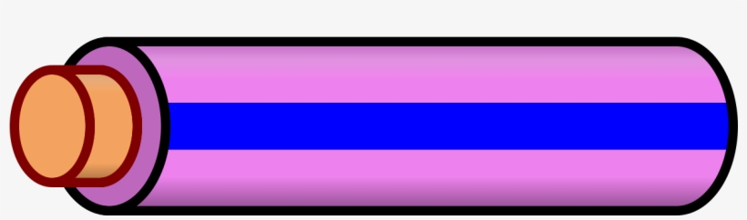 Wire Violet Blue Stripe - Scalable Vector Graphics, transparent png download