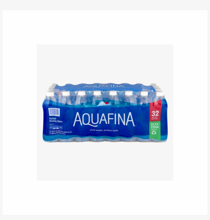 Aquafina Purified Water - Aquafina Water, 6 Pack, 24 Oz, transparent png download