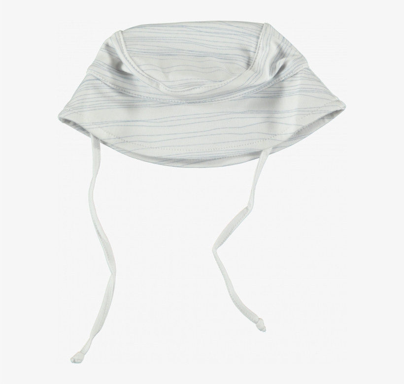 Blue Stripe Sunhat - Table, transparent png download
