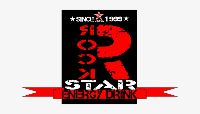Rock Star Energy Drink Since1999 - Poster, transparent png download