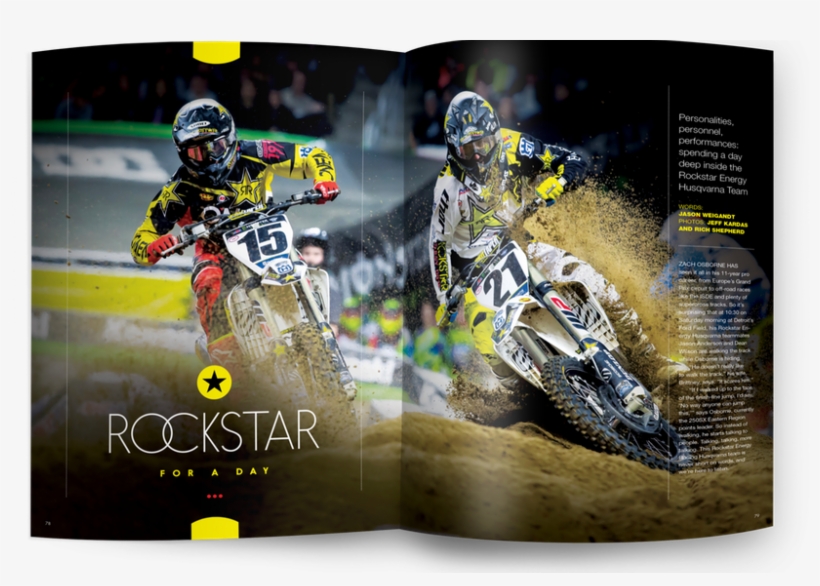 Behind The Scenes With Rockstar Energy Husqvarna - Freestyle Motocross, transparent png download