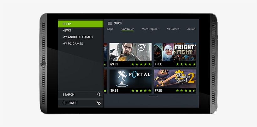 Tablet Nvidia Shield 2017, transparent png download