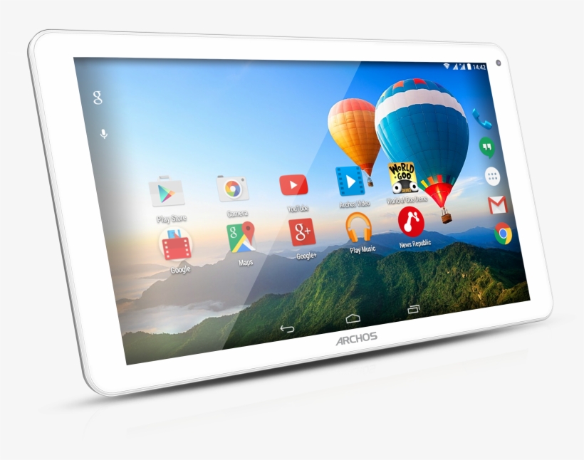 Gallery - Archos 70b Helium - Wi-fi + 4g - 8 Gb - White - 7", transparent png download