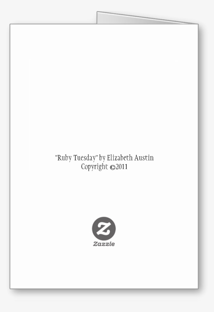 Ruby Tuesday By Elizabeth Austin Greeting Card - Ideal Logic Combi 24, transparent png download