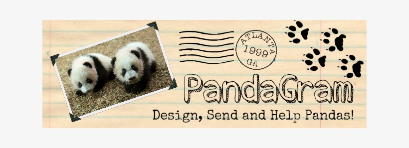 Send A Custom Pandagram To Any Email Address For A - Panda, transparent png download