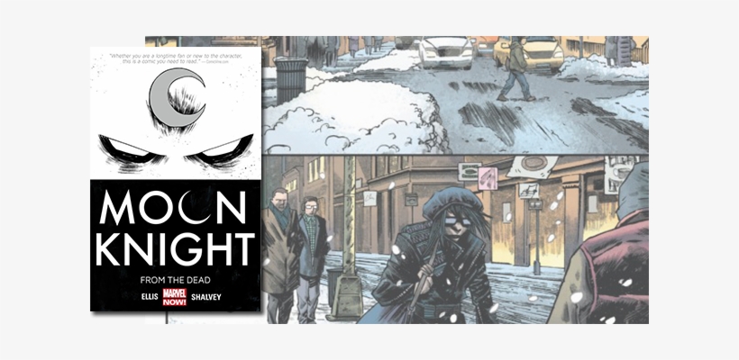 [comics] Moon Knight Volume 1 - Poster: Marvel Knights, 91x61cm., transparent png download