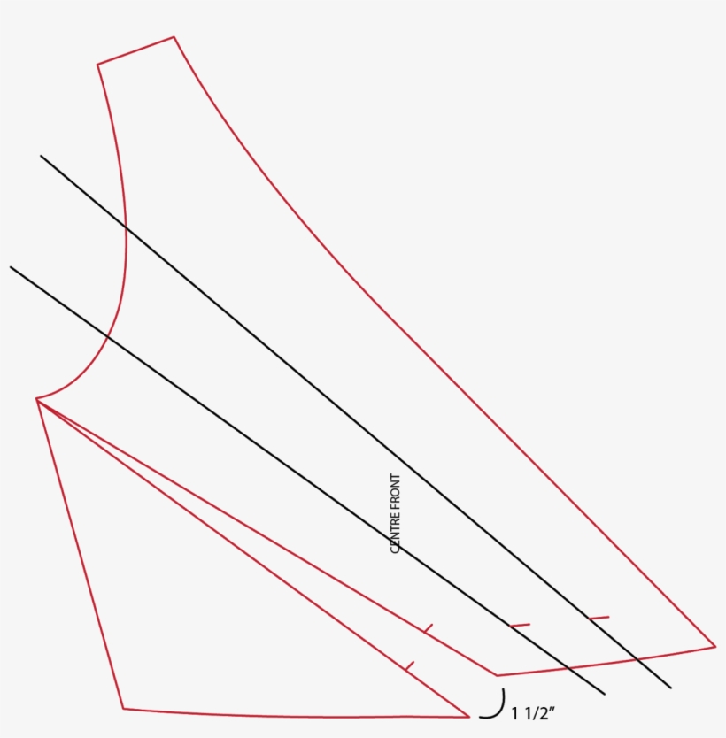 Do This Same Procedure With The Next 2 Tucks - Line Art, transparent png download