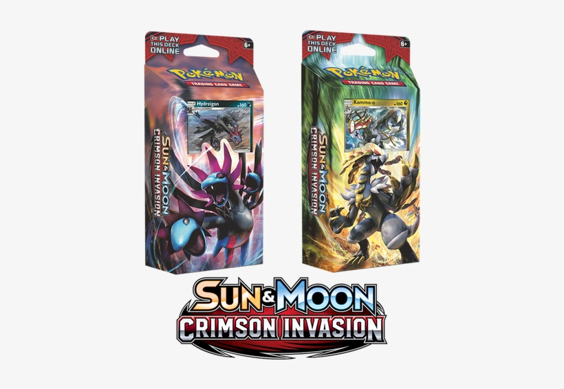 Pokemon Tcg: Sun & Moon Crimson Invasion Theme, transparent png download