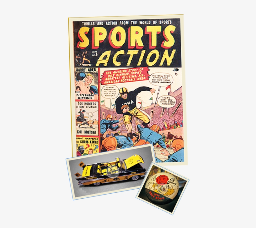 Marvel Comic Starring Nile Kinneck, 1950 Rose Bowl - Nile Kinnick Comic, transparent png download