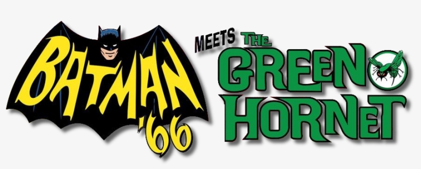 Batman '66 Meets The Green Hornet Logo - Classic Batman Tv Logo, transparent png download