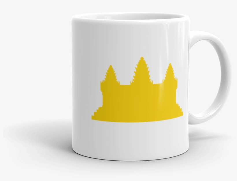 Mug Gold Angkor Wat - Coffee Cup, transparent png download