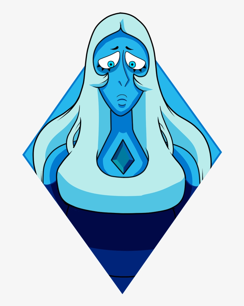 #blue Diamond From #steven Universe T-shirts And More - Teepublic, transparent png download