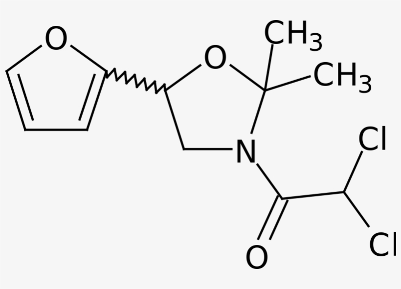 File - Furilazole - Svg - Line Art, transparent png download