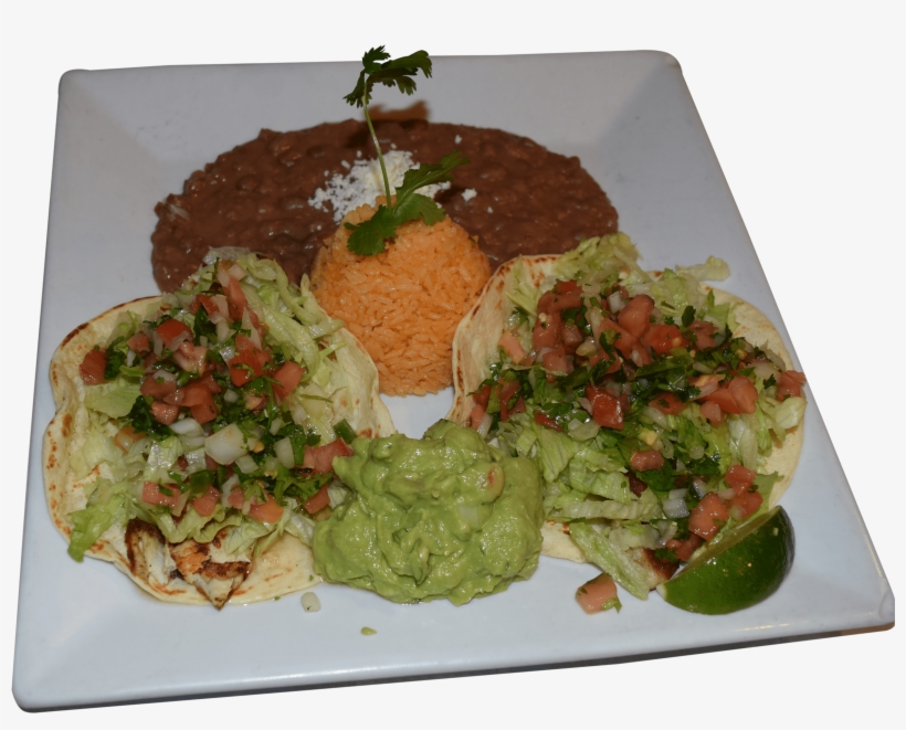 Tacos De Tilapia - Guacamole, transparent png download