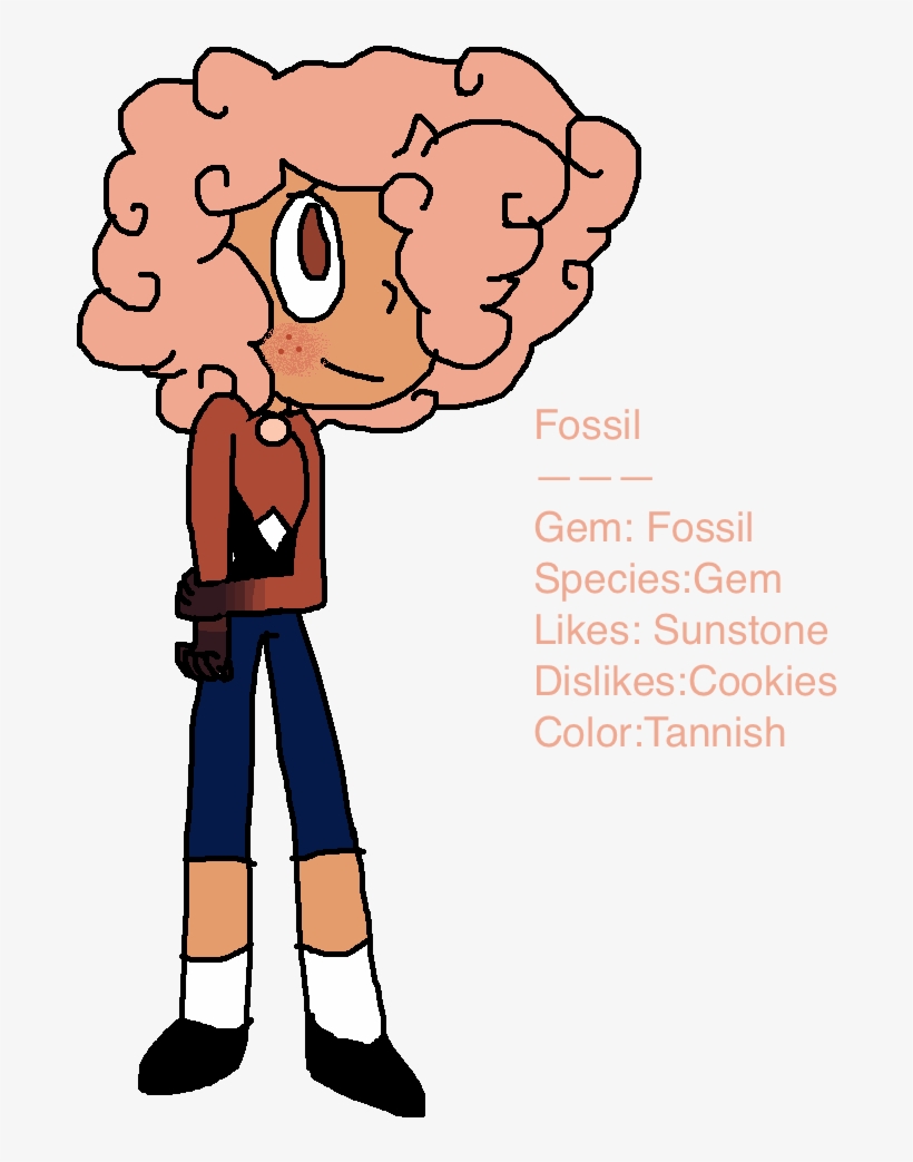 Fossil Gemsona - Cartoon, transparent png download