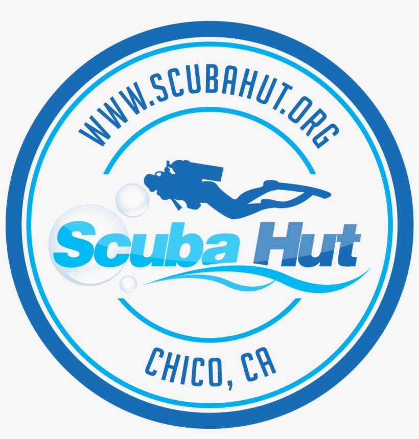 Scuba Hut Round Logo - Transparent Round Logo, transparent png download