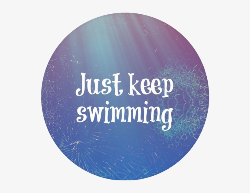 Disney Quote Pop Grip - Just Keep Swimming Iphone, transparent png download