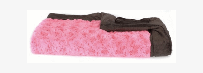Cherry Blossom Swirl Chocolate Lush Blanket - Zoomie Kids Winters Lush Receiving Baby Blanket, Pink, transparent png download
