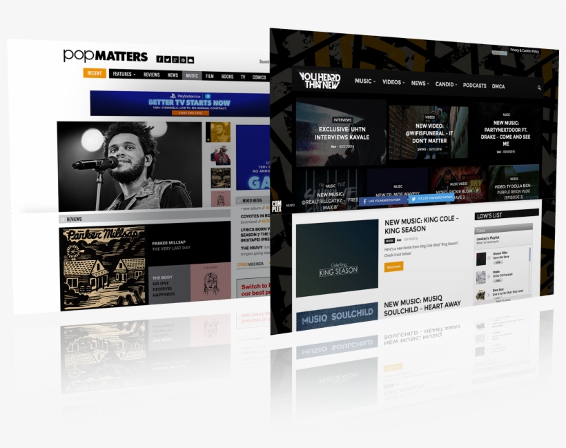 Get On Music Blogs - Music, transparent png download