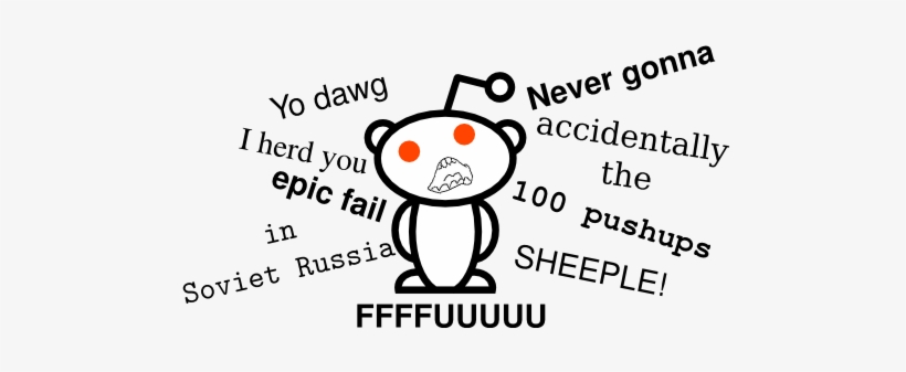 Reddit Alien, transparent png download