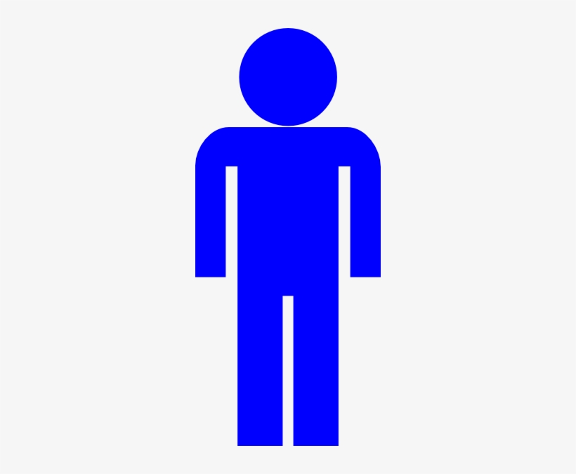How To Set Use Blue Man Symbol Svg Vector, transparent png download
