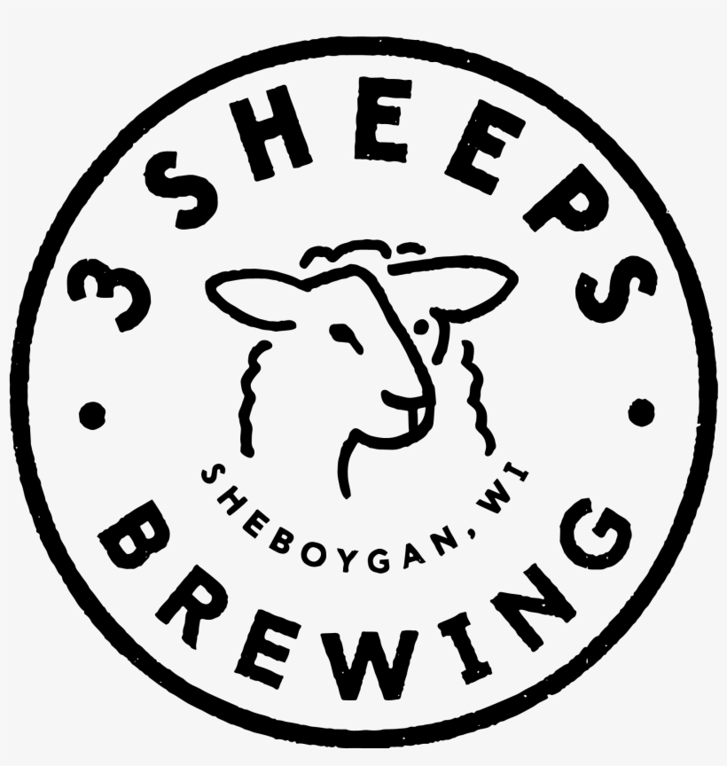 Brewery - 3 Sheeps Brewing Logo, transparent png download