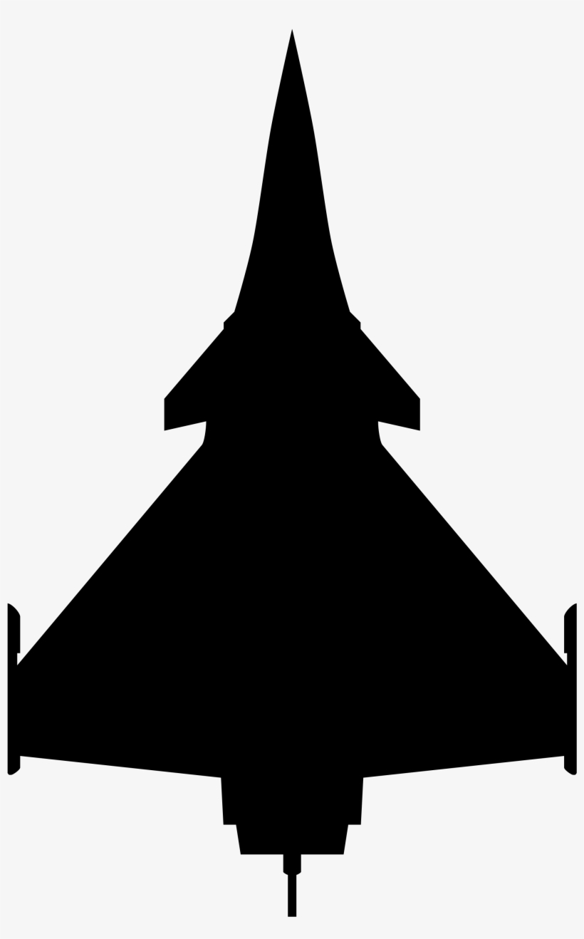 Open - Silhouette Rafale, transparent png download