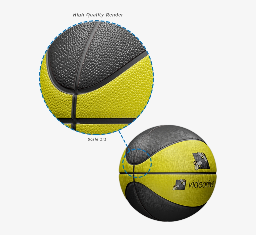 Editable Rotating Basketball After Effects Templates - Soccer Ball, transparent png download