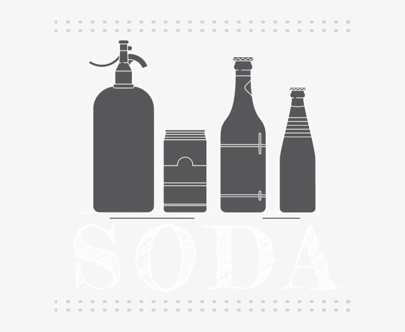Craft Soda - Glass Bottle, transparent png download
