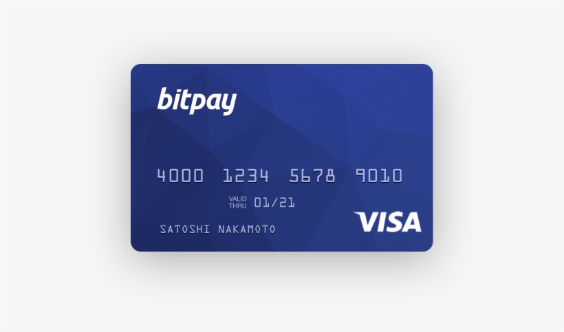 The Bitpay Card Is One Of The Fastest Ways To Turn - Bitpay Card, transparent png download